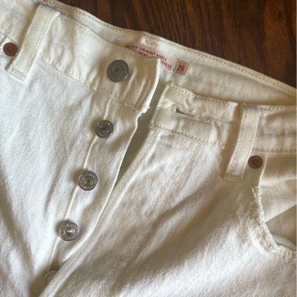 RIBCAGE STRAIGHT ANKLE WOMEN'S JEANS - Picture 4 of 4